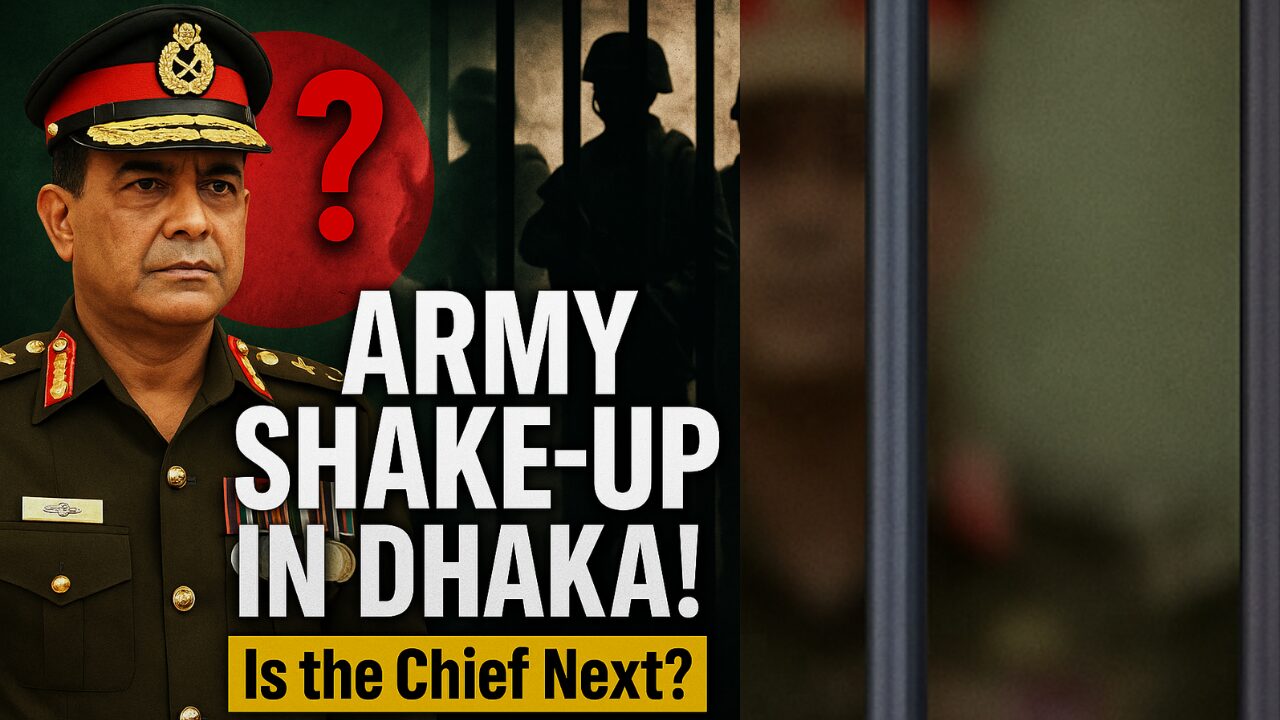 Will Bangladesh’s Army Chief Be Removed? Coup Rumors, ISI Links & India-China Tensions